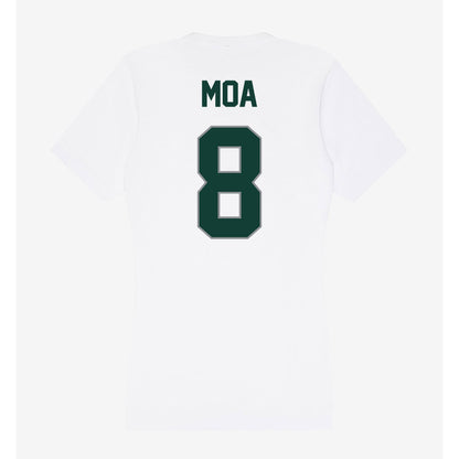Michigan State - NCAA Football : Aisea Moa - Women's V-Neck T-Shirt-1