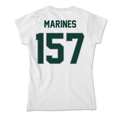 Michigan State - NCAA Wrestling : Darius Marines - Soft Style Women’s T-Shirt-1