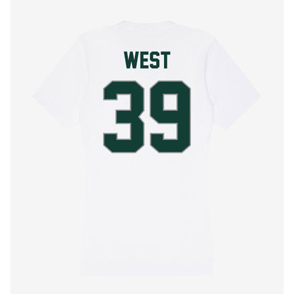 Michigan State - NCAA Football : Elisha West - Women's V-Neck T-Shirt-1