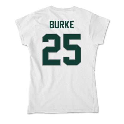 Michigan State - NCAA Men's Ice Hockey : Cole Burke - Soft Style Women’s T-Shirt-1