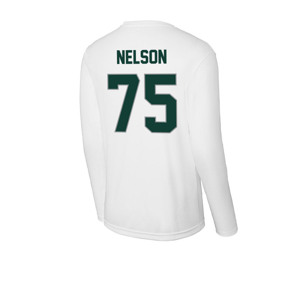 Michigan State - NCAA Football : Ben Nelson - Activewear Long Sleeve T-Shirt