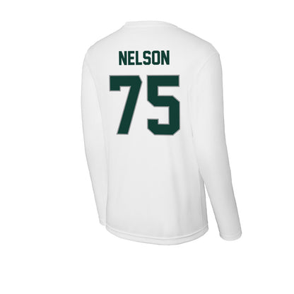 Michigan State - NCAA Football : Ben Nelson - Activewear Long Sleeve T-Shirt