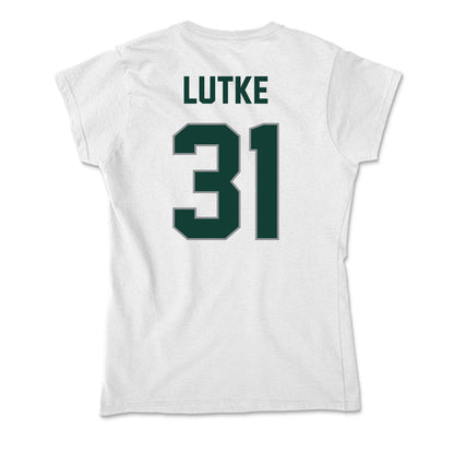 Michigan State - NCAA Women's Soccer : Ava Lutke - Soft Style Women’s T-Shirt-1