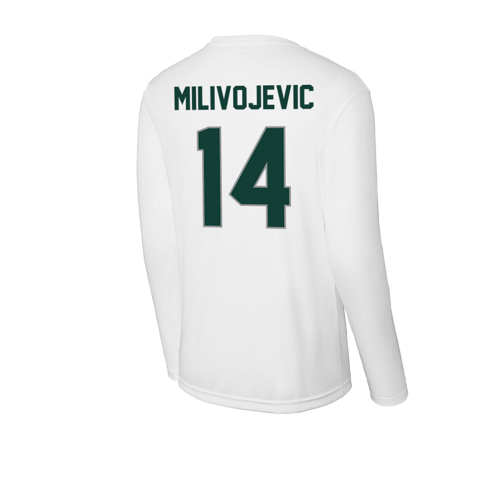 Michigan State - NCAA Football : Alessio Milivojevic - Activewear Long Sleeve T-Shirt