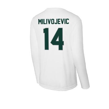 Michigan State - NCAA Football : Alessio Milivojevic - Activewear Long Sleeve T-Shirt