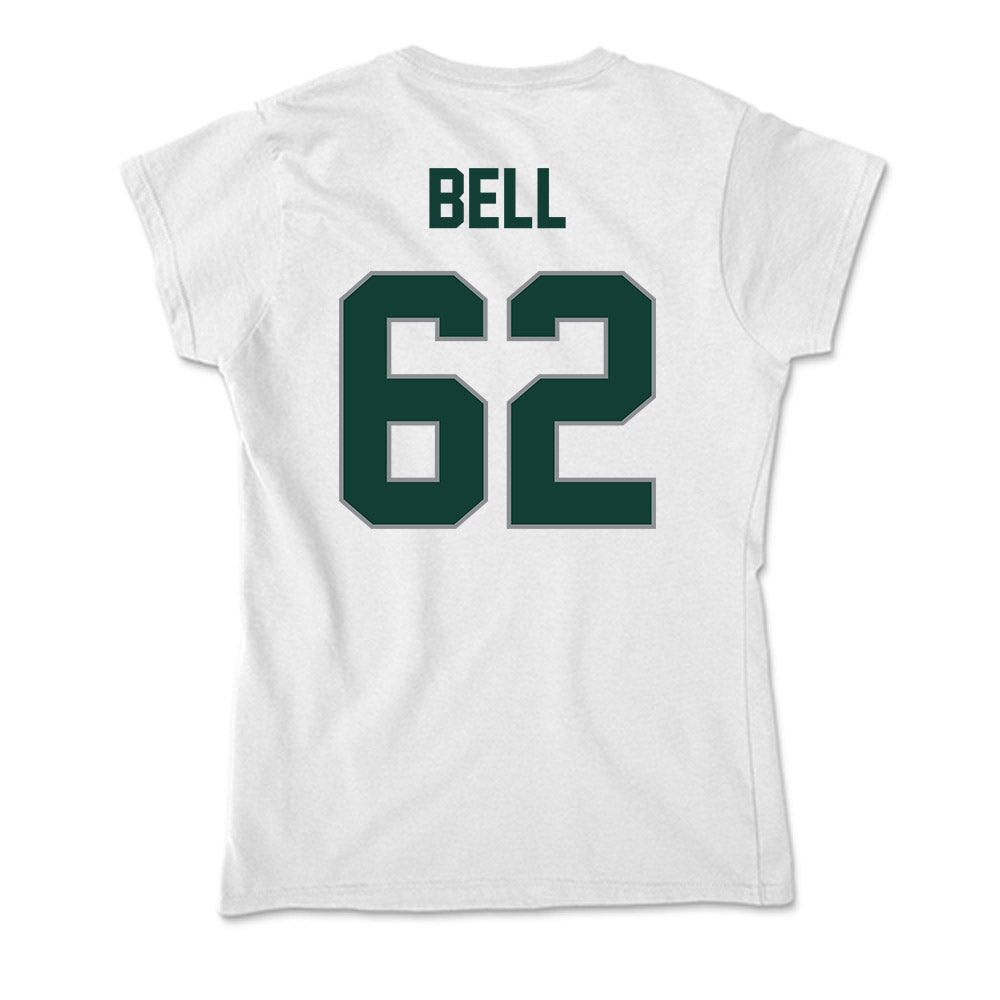 Michigan State - NCAA Football : Justin Bell - Soft Style Women’s T-Shirt-1