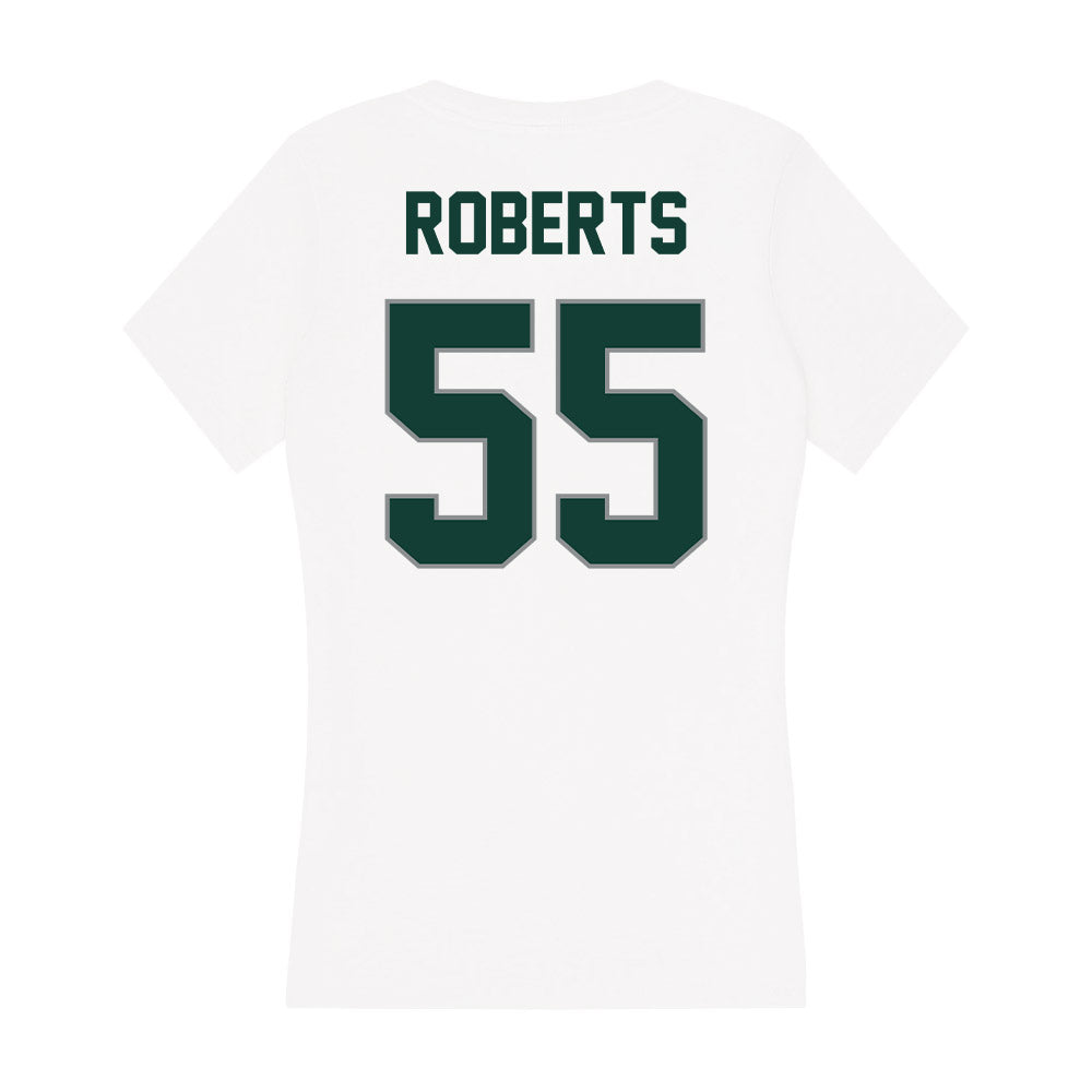 Michigan State - NCAA Football : Benjamin Roberts - Women's V-Neck T-Shirt-1