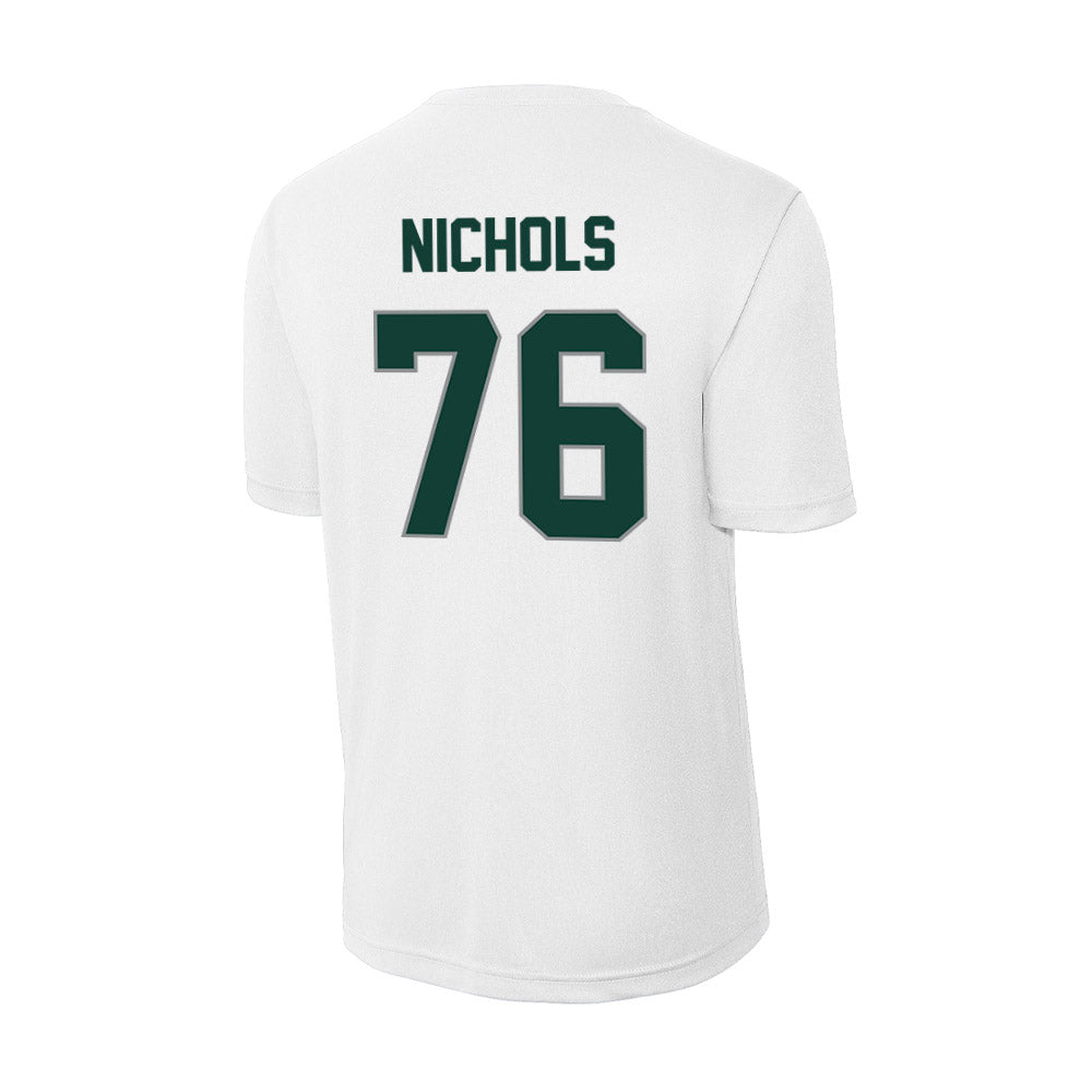 Michigan State - NCAA Football : Drew Nichols - Activewear T-Shirt-1