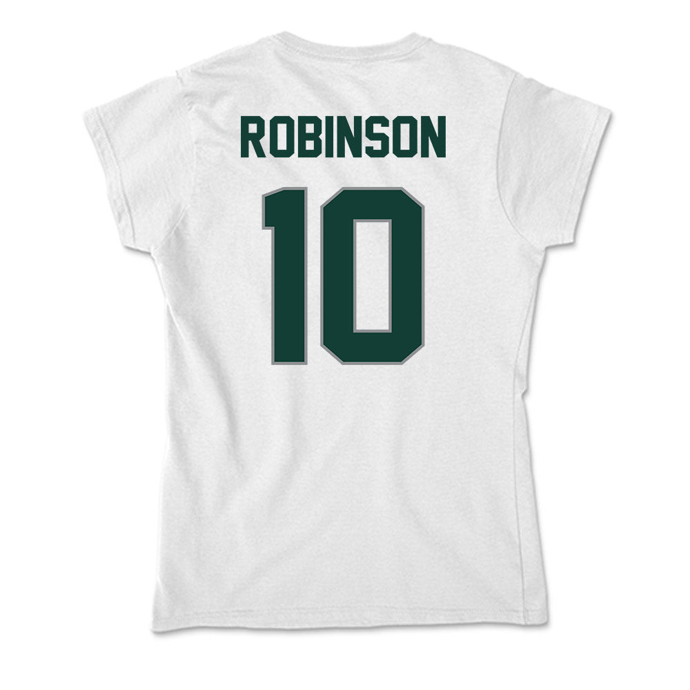 Michigan State - NCAA Women's Basketball : Bree Robinson - Soft Style Women’s T-Shirt-1