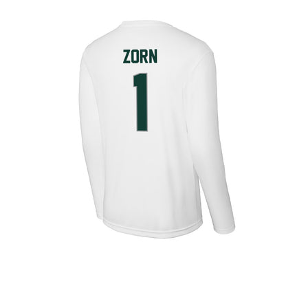 Michigan State - NCAA Women's Soccer : Kennedy Zorn - Activewear Long Sleeve T-Shirt-1