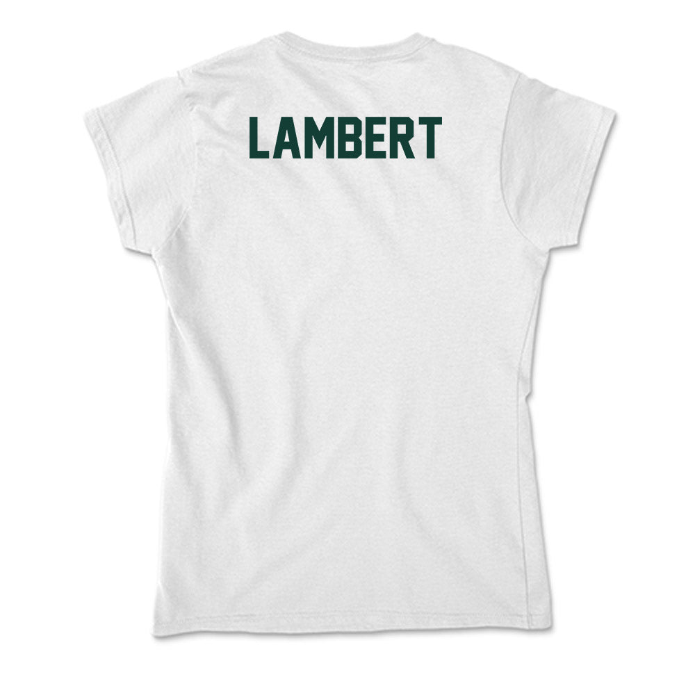 Michigan State - NCAA Women's Tennis : Marley Lambert - Soft Style Women’s T-Shirt-1