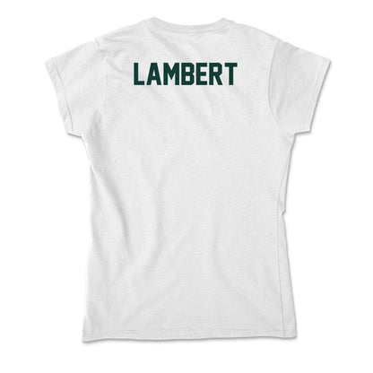 Michigan State - NCAA Women's Tennis : Marley Lambert - Soft Style Women’s T-Shirt-1