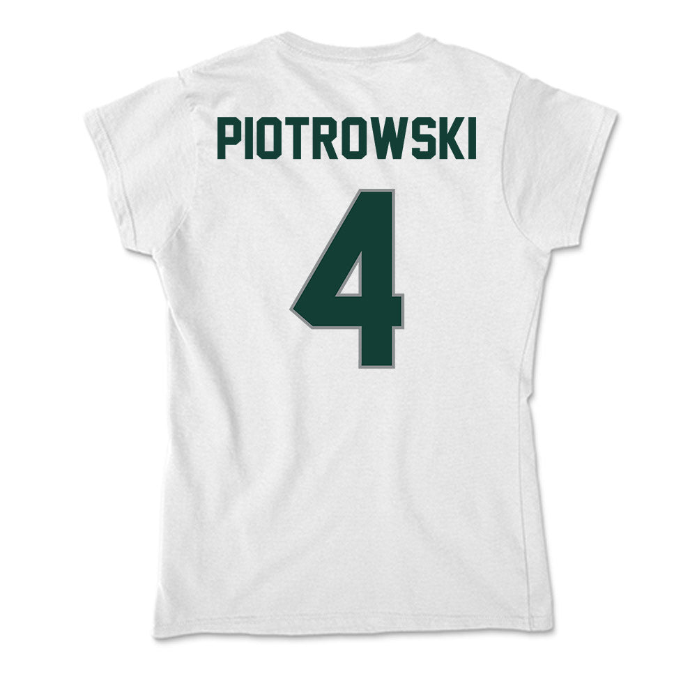 Michigan State - NCAA Women's Soccer : Sophia Piotrowski - Soft Style Women’s T-Shirt-1