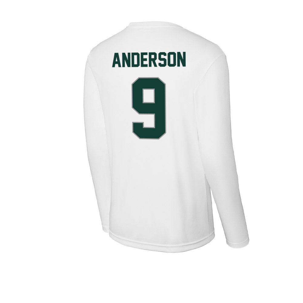 Michigan State - NCAA Baseball : Jacob Anderson - Activewear Long Sleeve T-Shirt