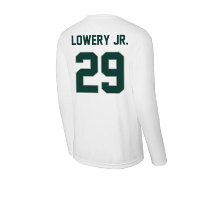 Michigan State - NCAA Football : Marqui Lowery Jr. - Activewear Long Sleeve T-Shirt