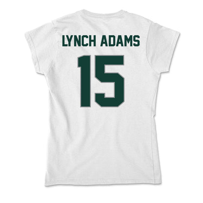 Michigan State - NCAA Football : Kay'Ron Lynch adams - Soft Style Women’s T-Shirt-1