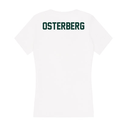 Michigan State - NCAA Women's Cross Country : Madison Osterberg - Women's V-Neck T-Shirt-1