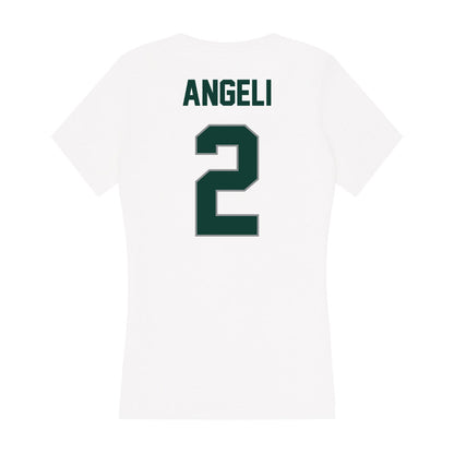 Michigan State - NCAA Women's Field Hockey : Nina Angeli - Women's V-Neck T-Shirt-1