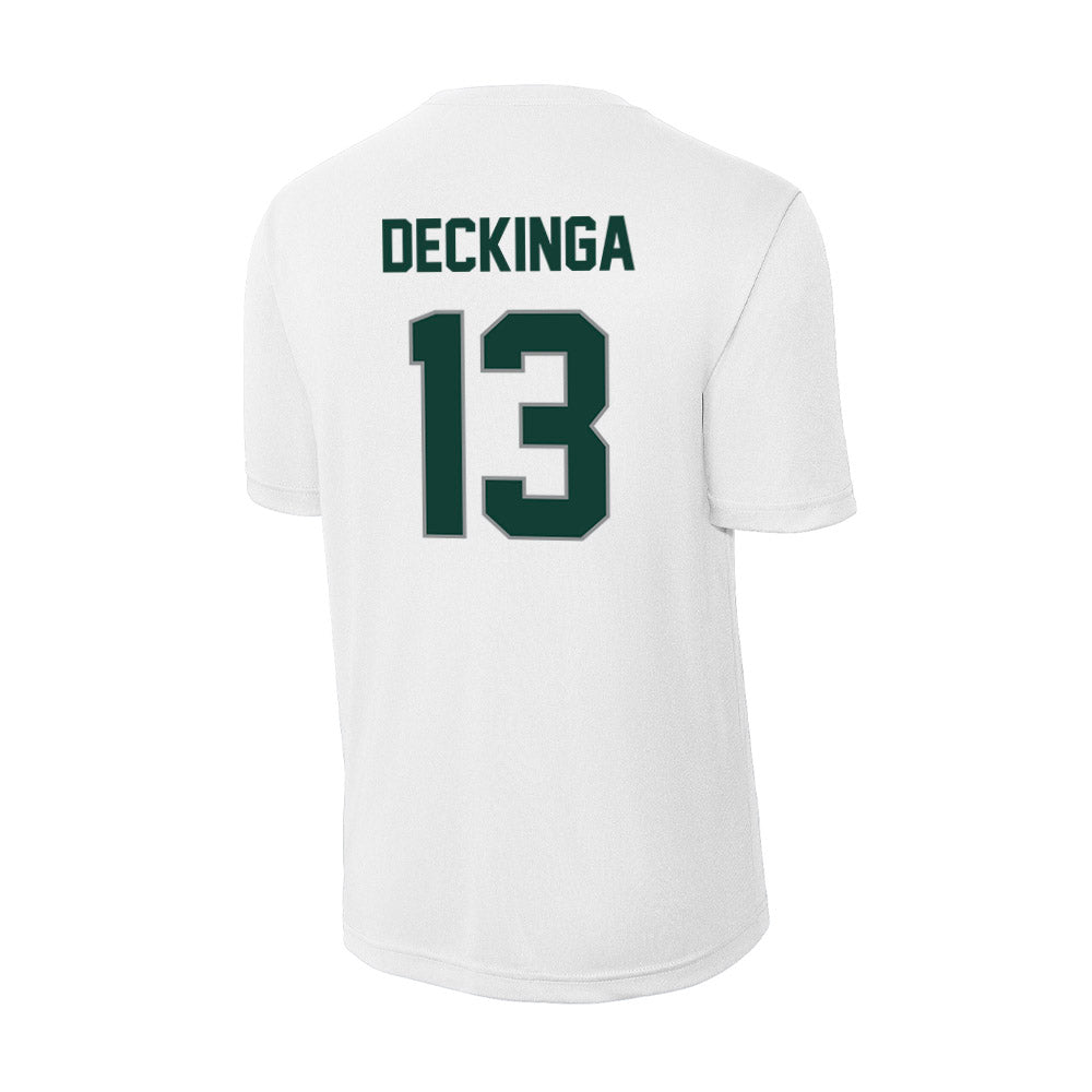Michigan State - NCAA Baseball : CJ Deckinga - Activewear T-Shirt-1