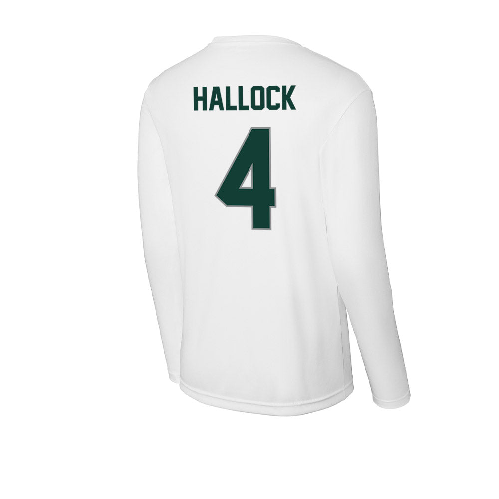 Michigan State - NCAA Women's Basketball : Theryn Hallock - Activewear Long Sleeve T-Shirt