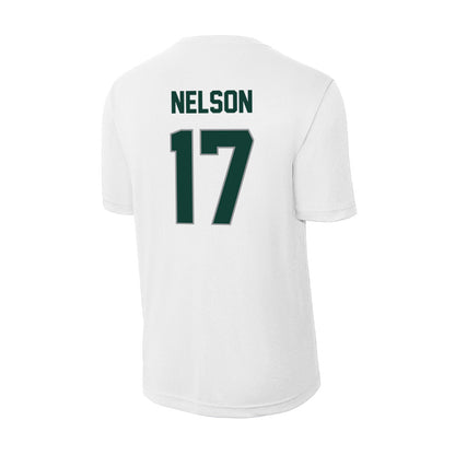 Michigan State - NCAA Men's Ice Hockey : Kaden Nelson - Activewear T-Shirt-1