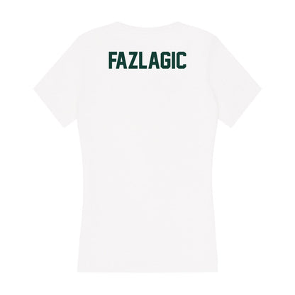 Michigan State - NCAA Women's Tennis : Sarah Fazlagic - Women's V-Neck T-Shirt-1