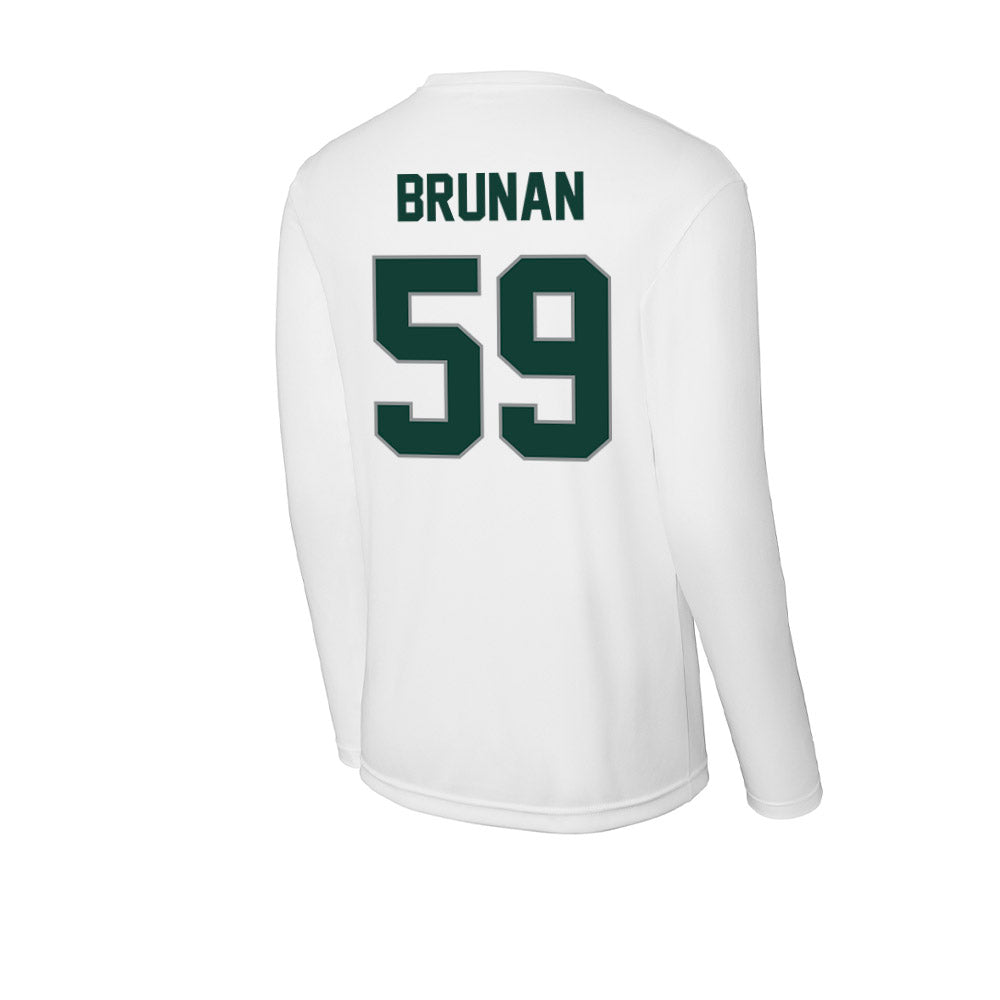 Michigan State - NCAA Football : Kyler Brunan - Activewear Long Sleeve T-Shirt