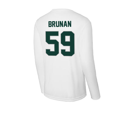 Michigan State - NCAA Football : Kyler Brunan - Activewear Long Sleeve T-Shirt