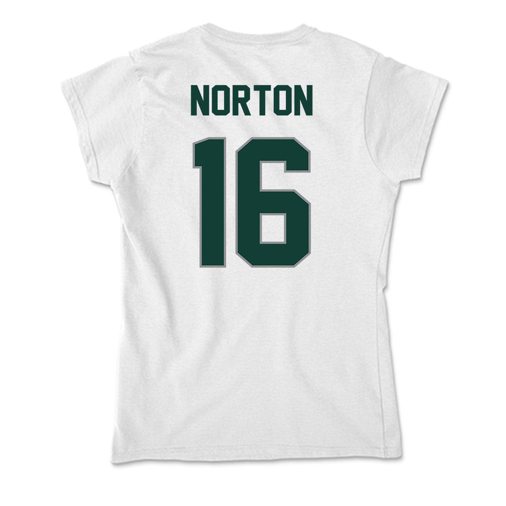 Michigan State - NCAA Women's Volleyball : Kalea Norton - Soft Style Women’s T-Shirt-1