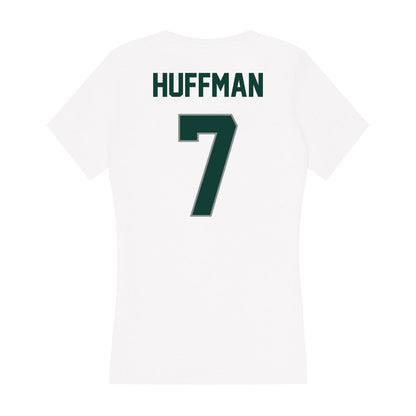 Michigan State - NCAA Baseball : Jaxon Huffman - Women's V-Neck T-Shirt-1