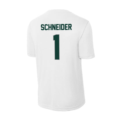 Michigan State - NCAA Women's Volleyball : Lia Schneider - Activewear T-Shirt-1