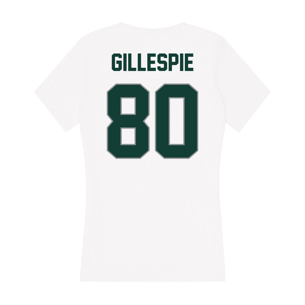 Michigan State - NCAA Football : Zach Gillespie - Women's V-Neck T-Shirt-1