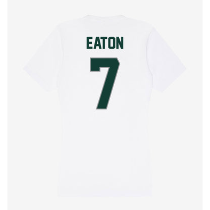 Michigan State - NCAA Football : Joshua Eaton - Women's V-Neck T-Shirt-1