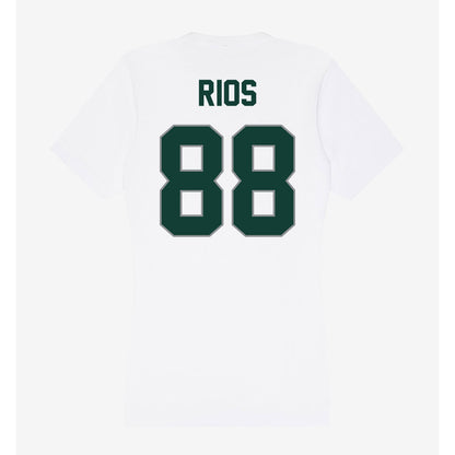 Michigan State - NCAA Football : Kai Rios - Women's V-Neck T-Shirt-1