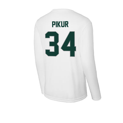 Michigan State - NCAA Baseball : Logan Pikur - Activewear Long Sleeve T-Shirt