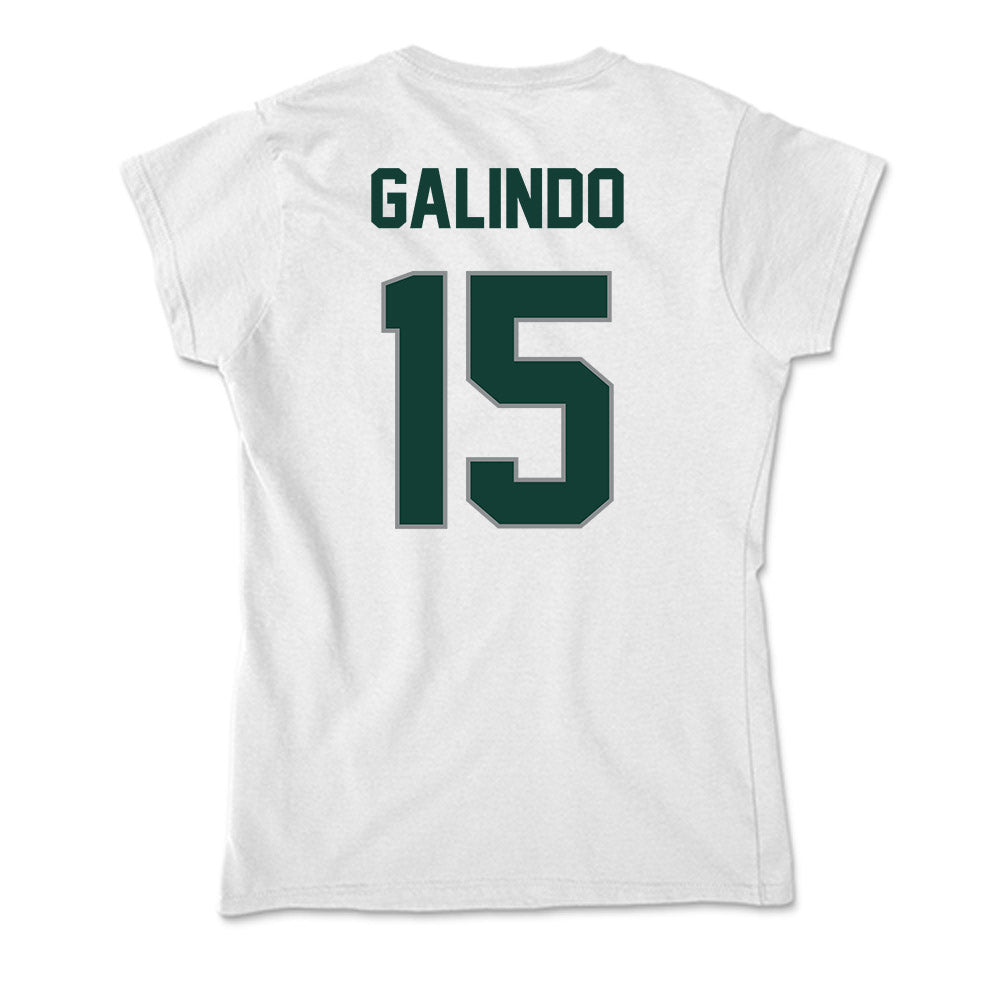 Michigan State - NCAA Softball : Alyssa Galindo - Soft Style Women’s T-Shirt-1