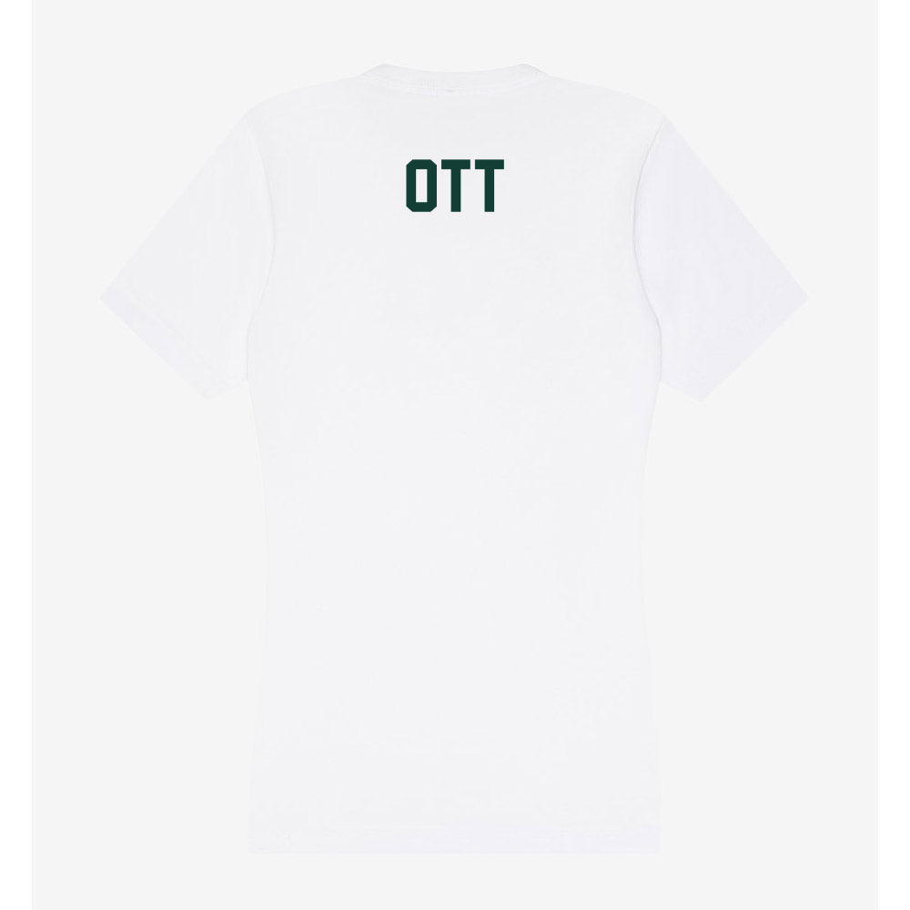 Michigan State - NCAA Women's Rowing : Madison Ott - Women's V-Neck T-Shirt-1