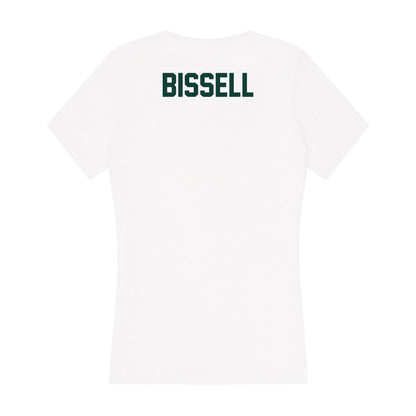 Michigan State - NCAA Men's Track & Field : Carter Bissell - Women's V-Neck T-Shirt-1
