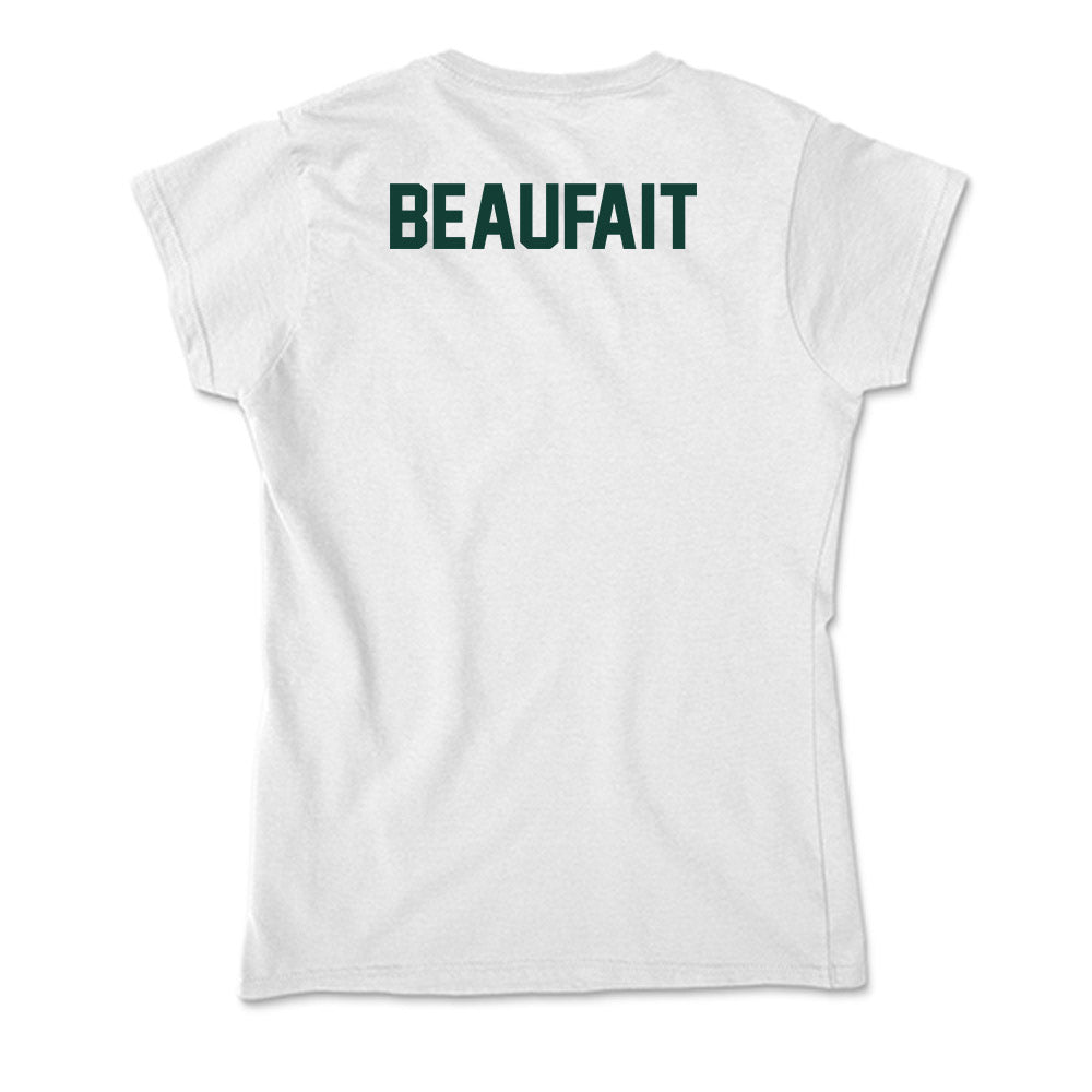 Michigan State - NCAA Women's Gymnastics : Elle Beaufait - Soft Style Women’s T-Shirt-1