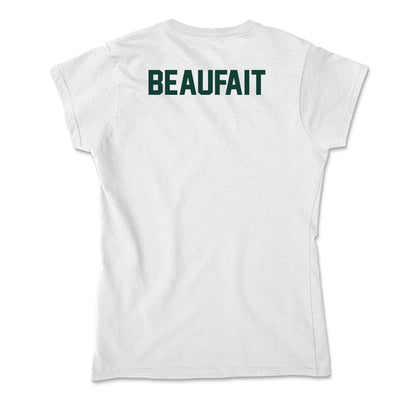 Michigan State - NCAA Women's Gymnastics : Elle Beaufait - Soft Style Women’s T-Shirt-1