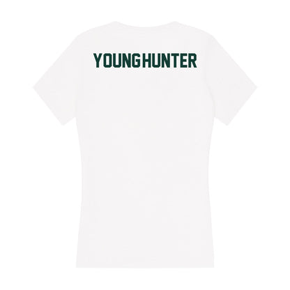 Michigan State - NCAA Women's Track & Field : Kelis Young-Hunter - Women's V-Neck T-Shirt-1