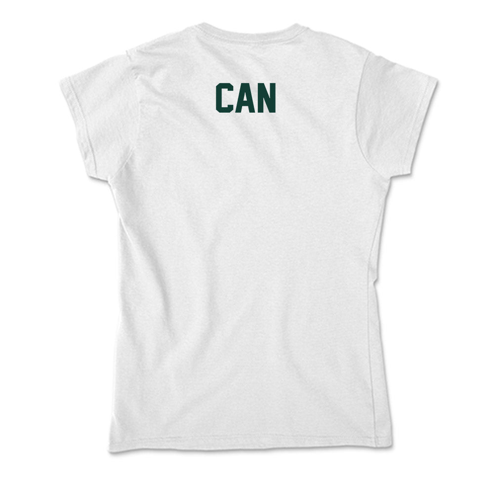 Michigan State - NCAA Women's Tennis : Ayshe Can - Soft Style Women’s T-Shirt-1