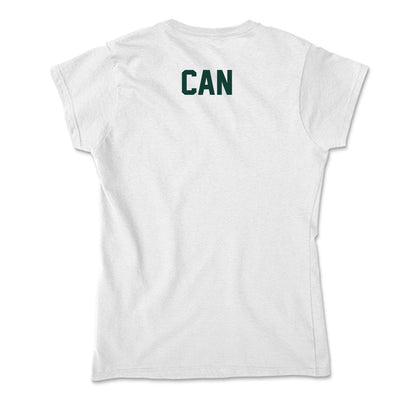 Michigan State - NCAA Women's Tennis : Ayshe Can - Soft Style Women’s T-Shirt-1