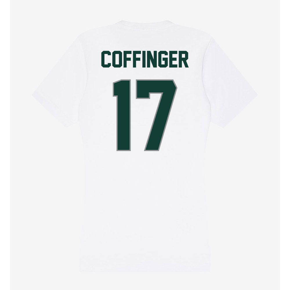 Michigan State - NCAA Softball : Ava Coffinger - Women's V-Neck T-Shirt-1