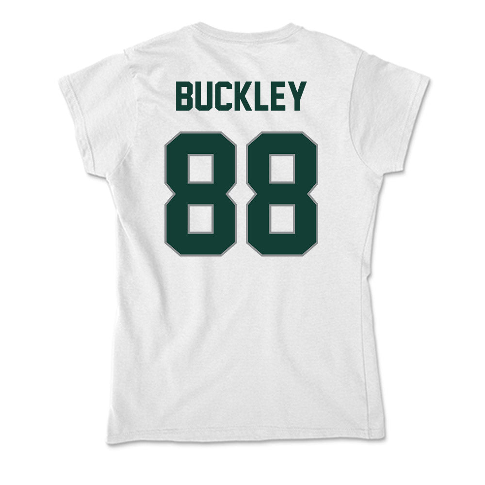 Michigan State - NCAA Football : Ruquan Buckley - Soft Style Women’s T-Shirt-1