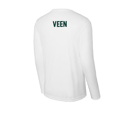 Michigan State - NCAA Women's Track & Field : Makenna Veen - Activewear Long Sleeve T-Shirt-1