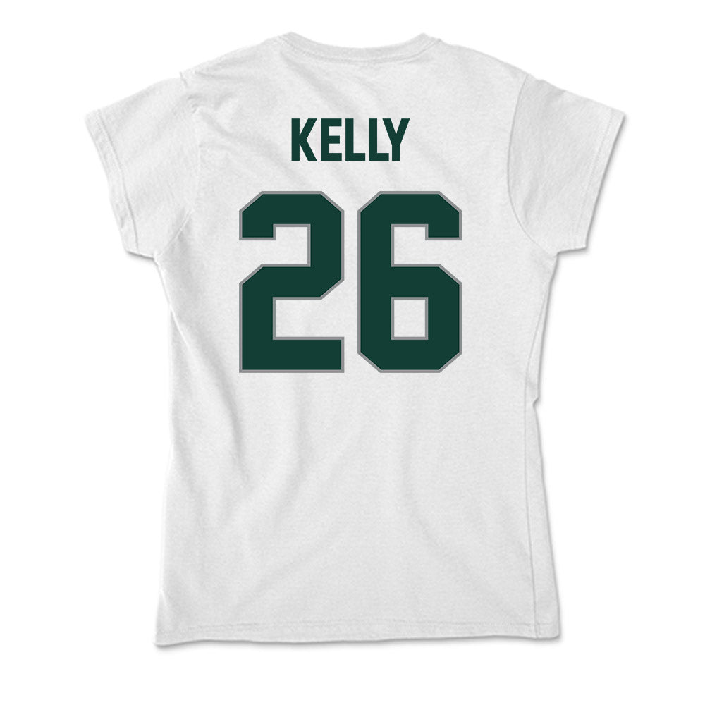 Michigan State - NCAA Men's Ice Hockey : Tanner Kelly - Soft Style Women’s T-Shirt-1