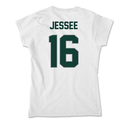 Michigan State - NCAA Football : Ryland Jessee - Soft Style Women’s T-Shirt-1