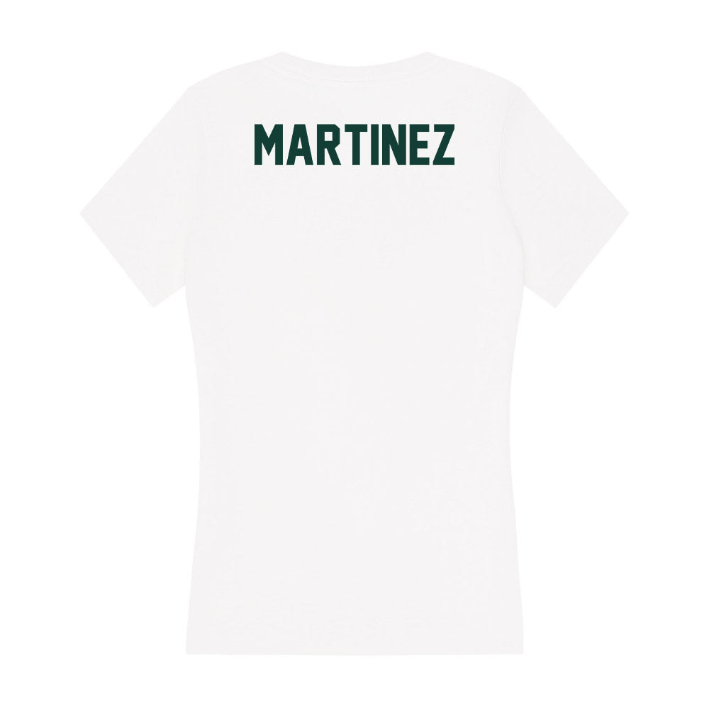 Michigan State - NCAA Women's Tennis : Makenna Martinez - Women's V-Neck T-Shirt-1