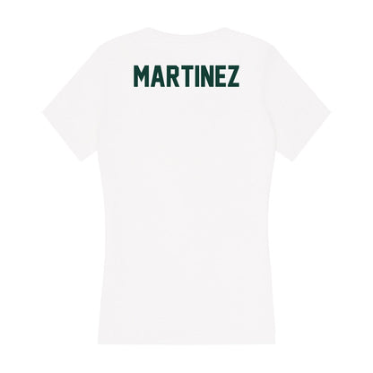 Michigan State - NCAA Women's Tennis : Makenna Martinez - Women's V-Neck T-Shirt-1